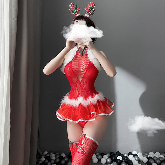 Sexy Cosplay Weihnachten Prinzessin Kleid Uniform Unterwäsche 