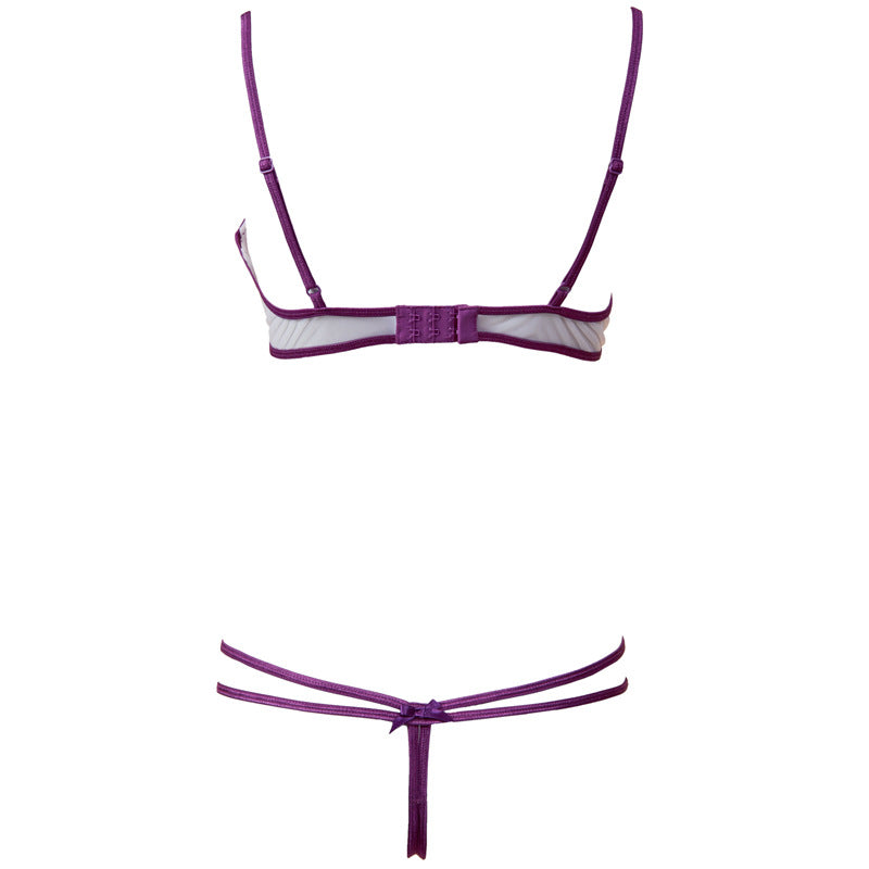 Sexy Purple Midnight Underwire Lingerie