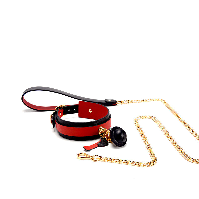 Bdsm Little Devil Handschellen Bundle Bondage Leder-4-teiliges Set 