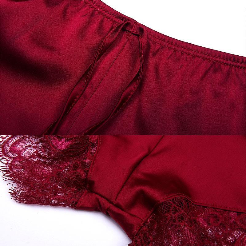 Cute Flowery Lace Bra & Panty Set