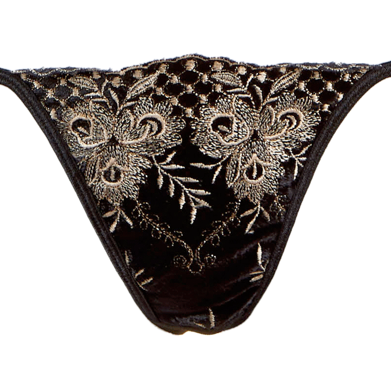 Eyelash Open Cup Lingerie Set