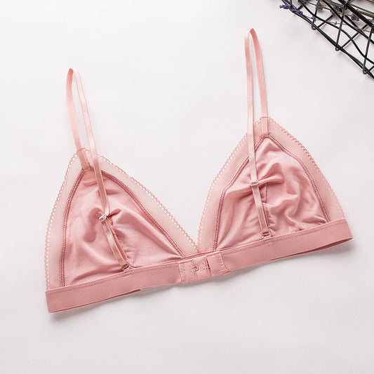 Silk Cute Comfy Soft Cup Bralette