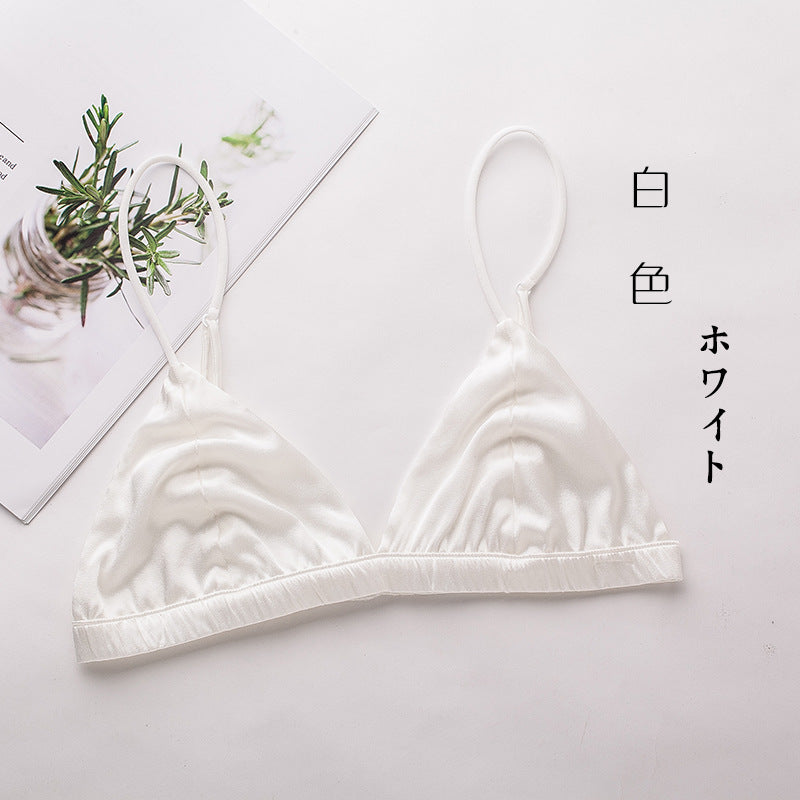 Süßes, bequemes, weiches Bralette aus Seide von Sweetie 