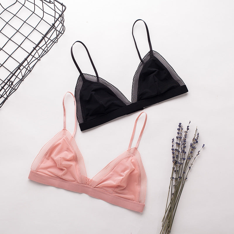 Silk Cute Comfy Soft Cup Bralette