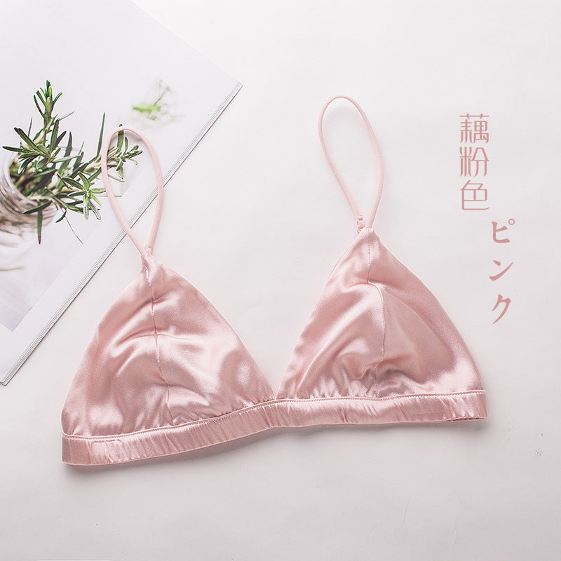 Süßes, bequemes, weiches Bralette aus Seide von Sweetie 