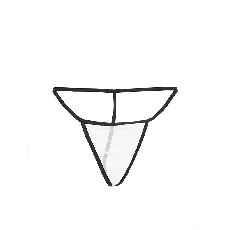 Seductive Cupless See Through All Over Lingerie Set