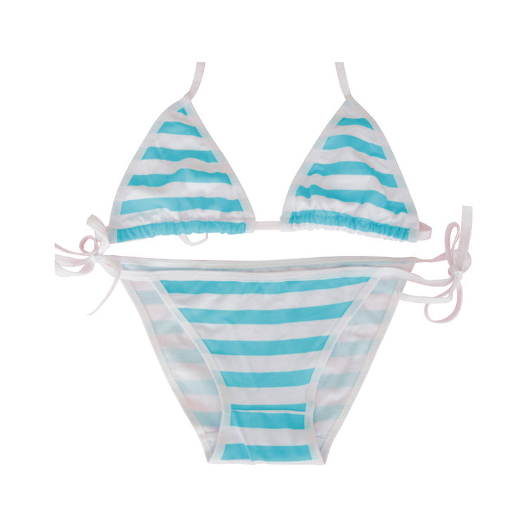 Amine Girly Micro SHIMAPAN Kawaii Cosplay Costume Bikini Set