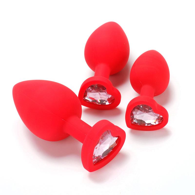Kieselgel-Diamant-Buttplug – für Sissy-Girls