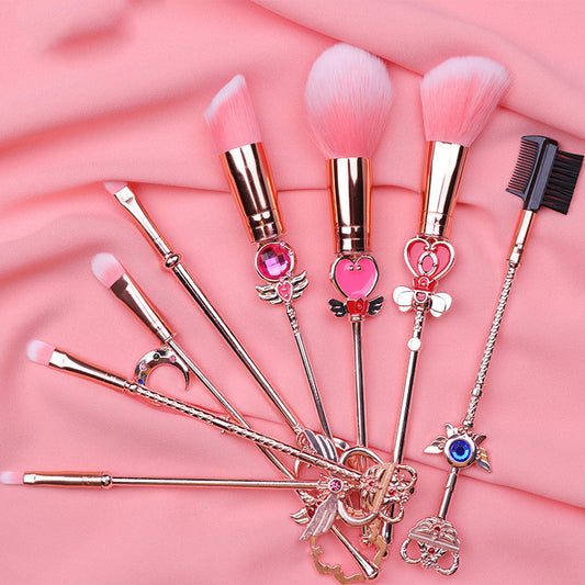 Kawaii Sakura Sailor Moon Make Up Brush Set