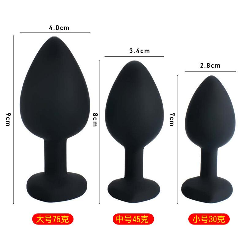 Kieselgel-Diamant-Buttplug – für Sissy-Girls