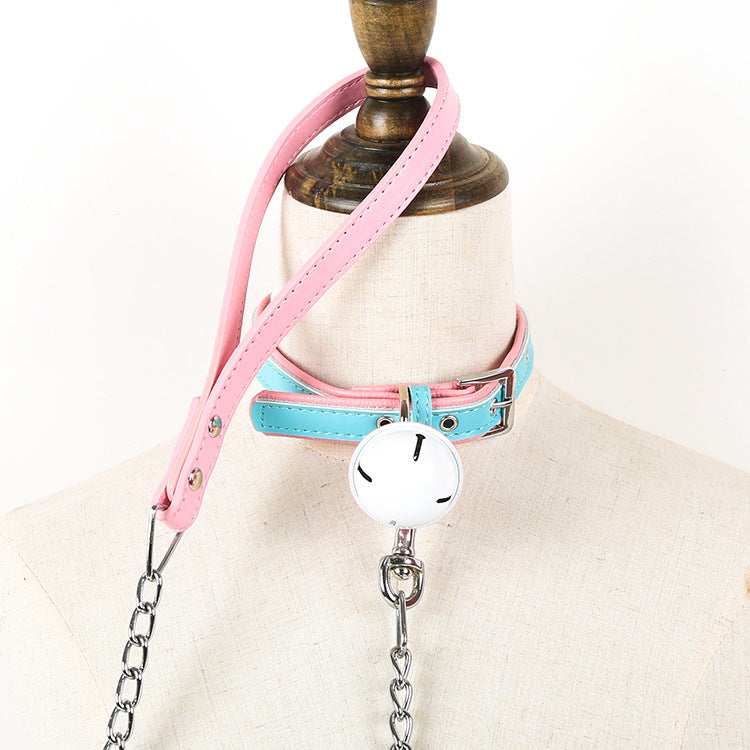 Pastel Strap Bell Choker