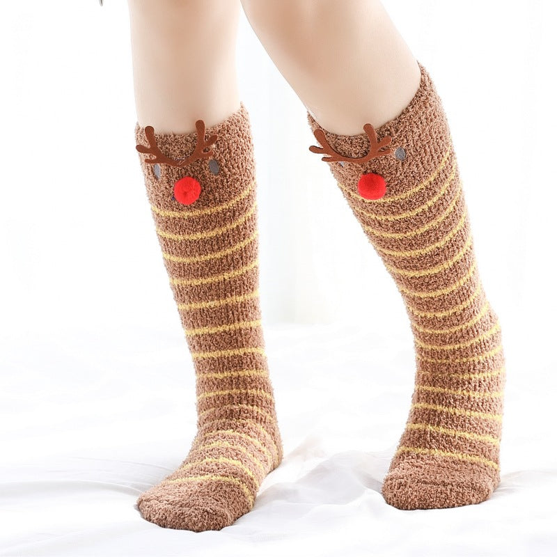 J Fashion Rabbit Animal Bunny Striped Kawaii Tumblr Lolita Cute Socks