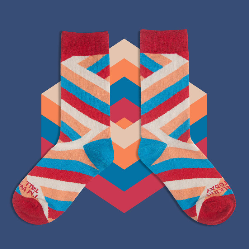 Japanese Pastel Graphic Socks
