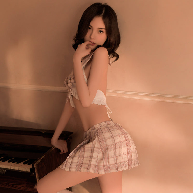 Anime Sexy Japanese School Girl Uniform