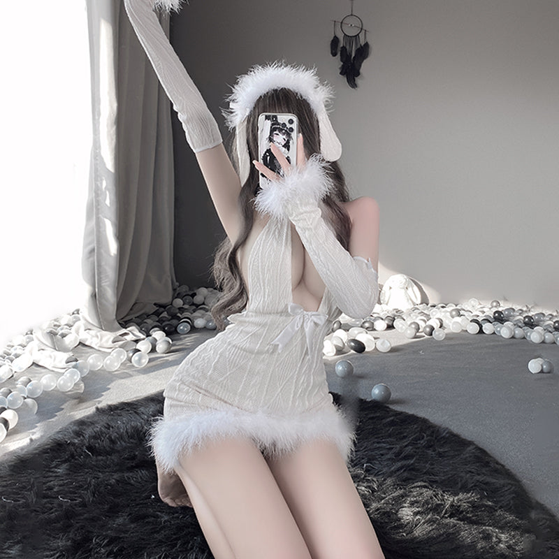 Virgin Killer Kawaii Open Sweater