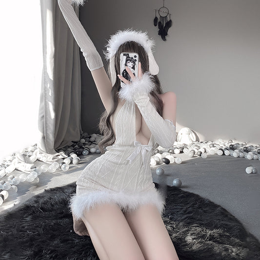 Virgin Killer Kawaii Open Sweater
