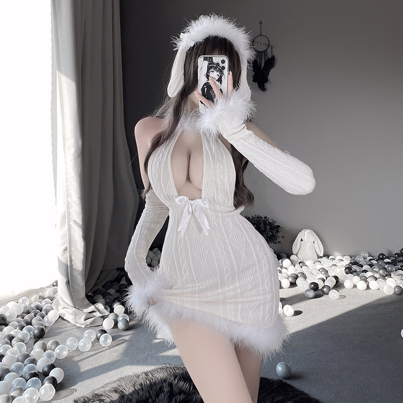 Virgin Killer Kawaii Open Sweater
