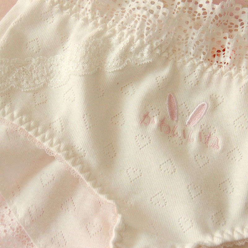 Lolita Sweet White Kiss Me Panty