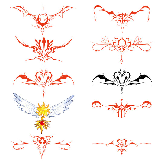 Anime Kawaii Sexy Gothic Tattoos