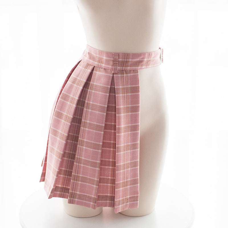 Japanisches Schulmädchen Sexy Kawaii Grid Dessous Halbrock 