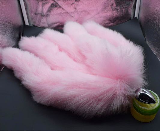 Very Long  Nine Tailed Fox Buttplug Tail