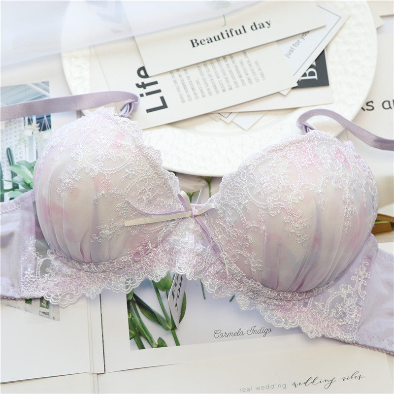 Pastel Love Sweet Bras And Panty Set