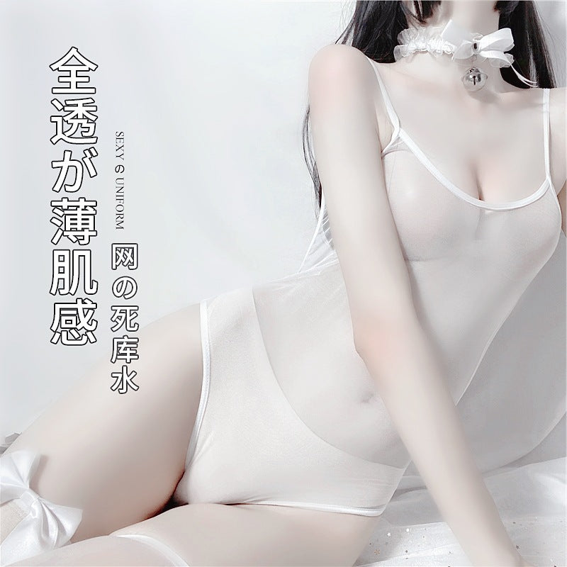 Sensual  Girl School Swimsuit