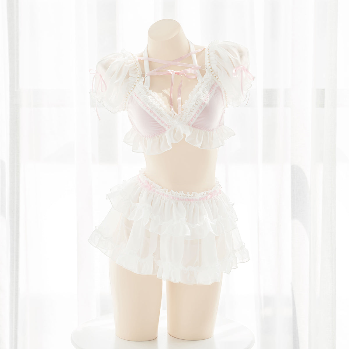 Sexy Kawaii Rüschen Anime Braut
