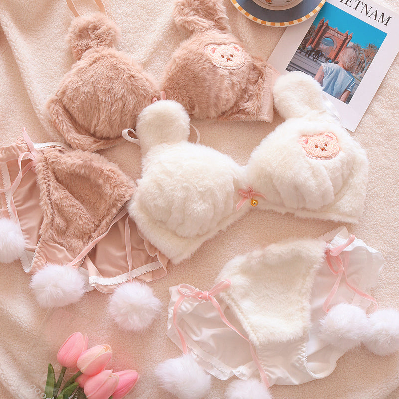 Japanese Bunny Kawaii Sweetie Cute Sweetie Bra Set