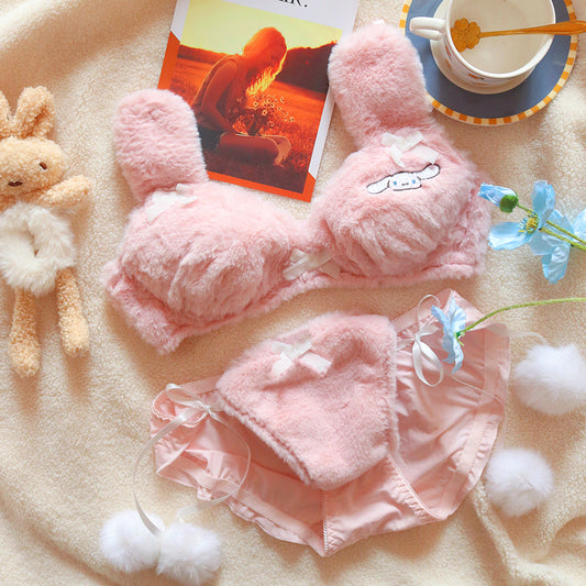 Japanisches Häschen Kawaii Sweetie Süßes Sweetie BH-Set 
