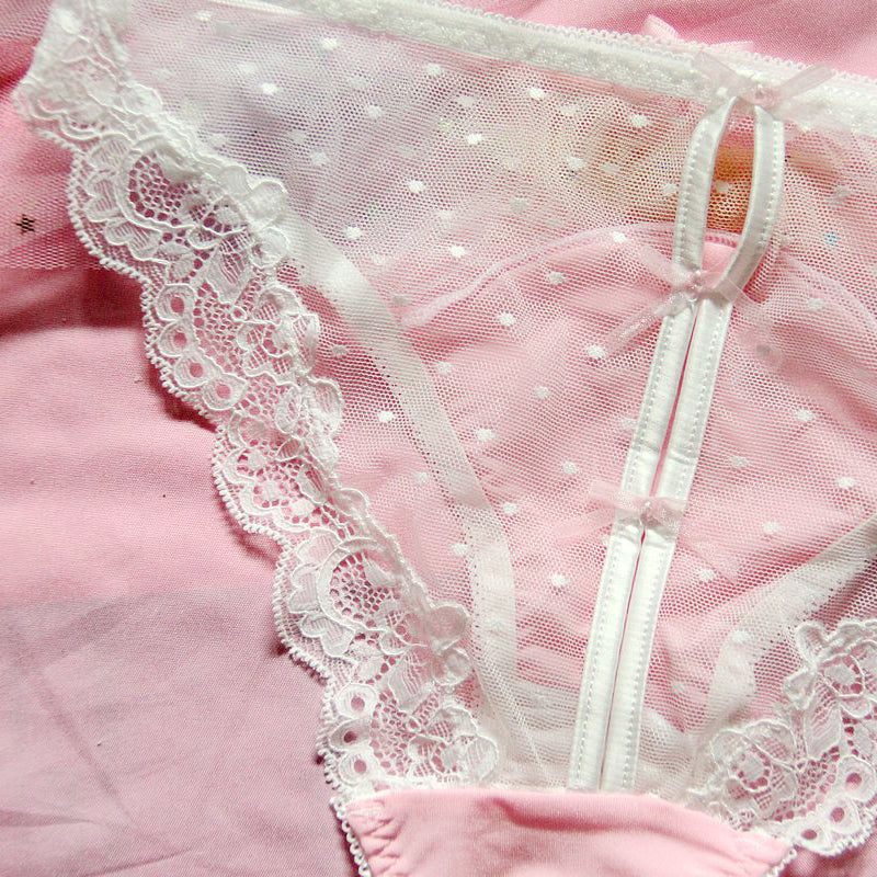 Rosa Cartoon-Pastell-Liebhaber-niedliches Sweetie-Baby-Bralette-Set 