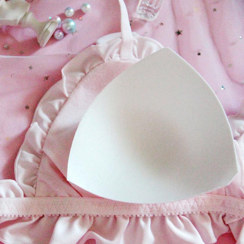 Pink Cartoon Pastel Lover Cute Sweetie Baby Bralette Set