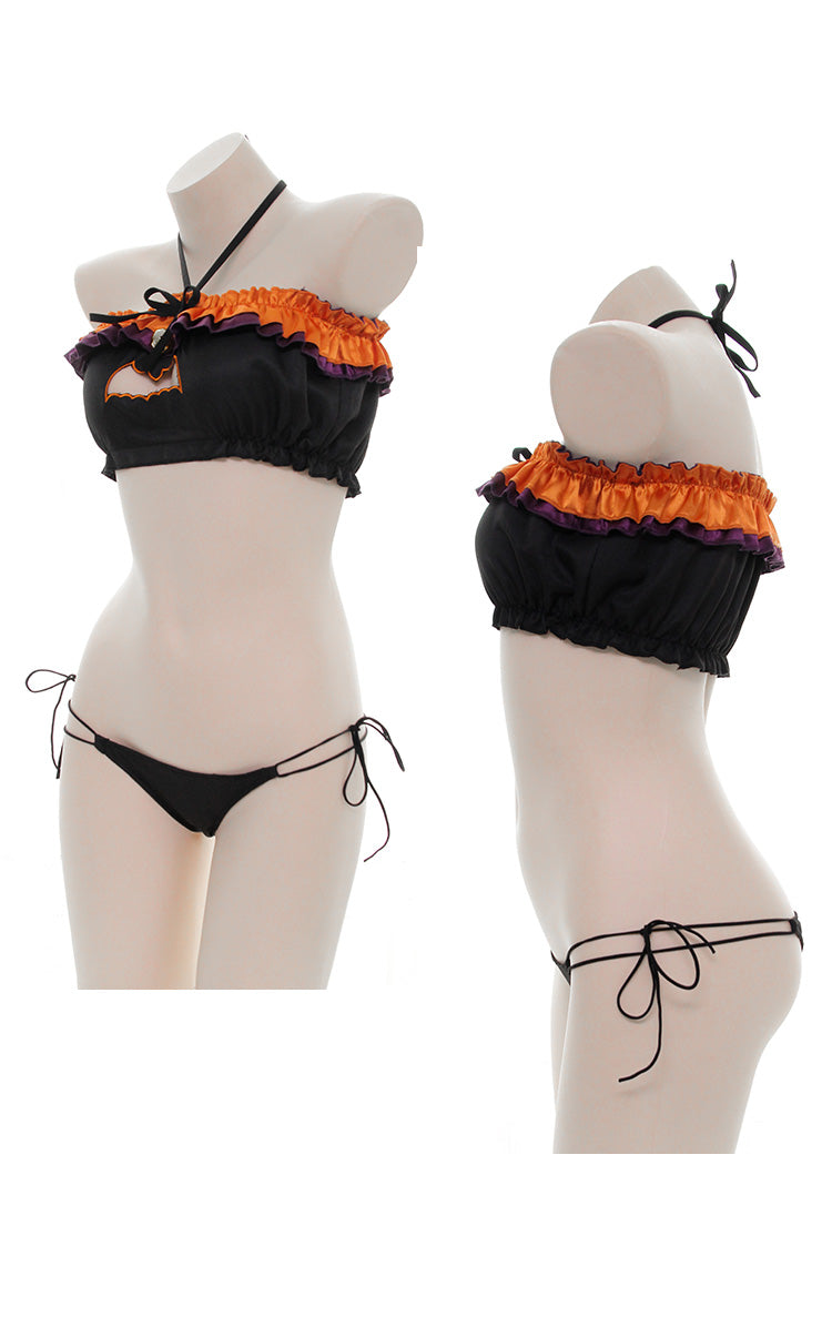 Halloween Cat Kawaii Lingerie Set