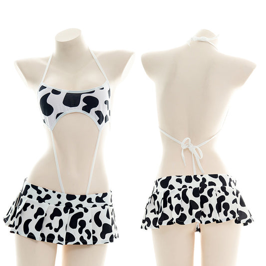 Cow Girl Cosplay Slingshot Dress