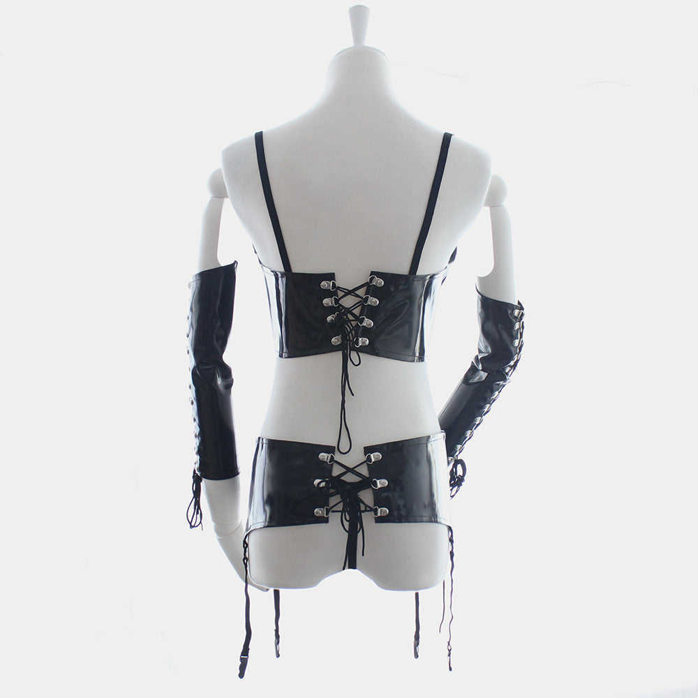 Bondage Lace Up Set