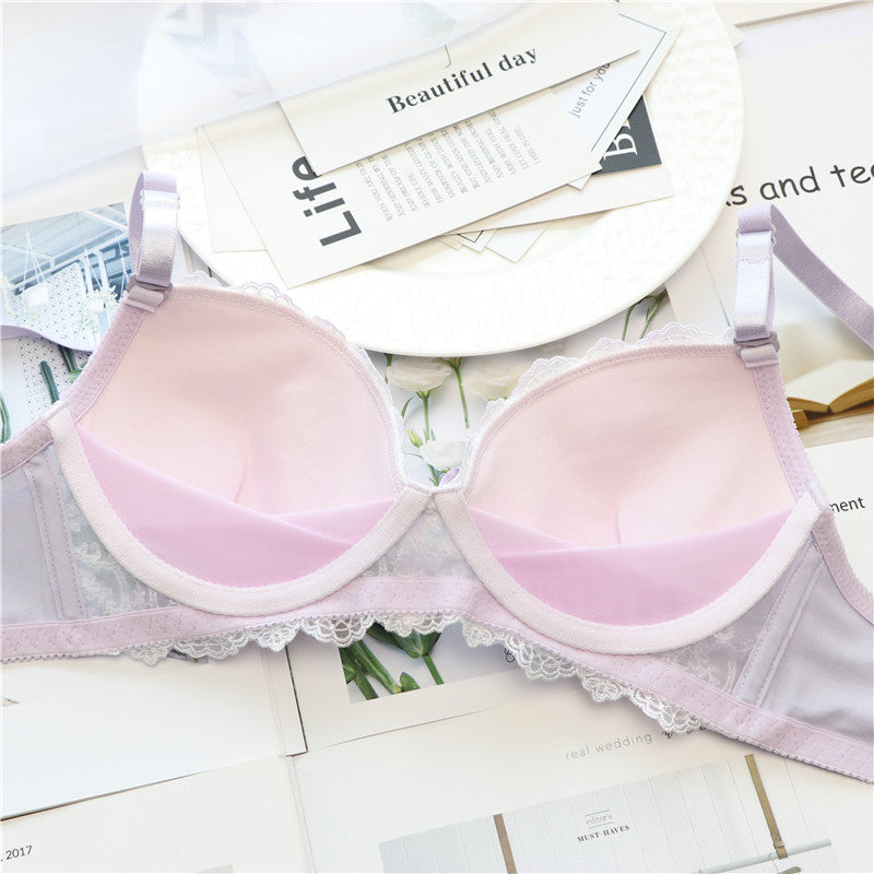 Pastel Love Sweet Bras And Panty Set