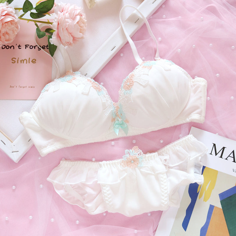 Sofyee Kawaii Wirefree Bra Set