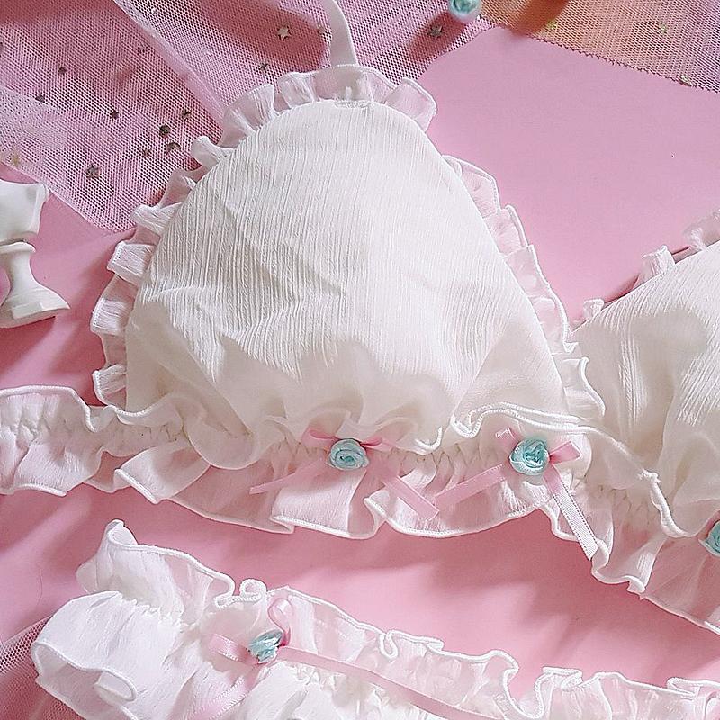 Sofyee Flowering  Bralette Set