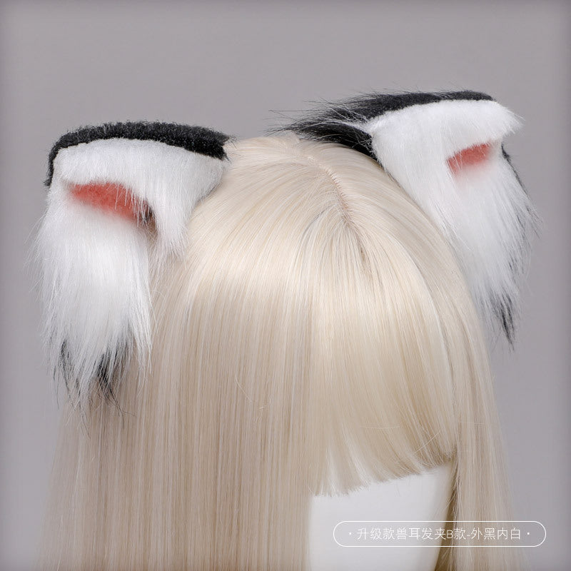 Cat Ear Furry Hair Pin