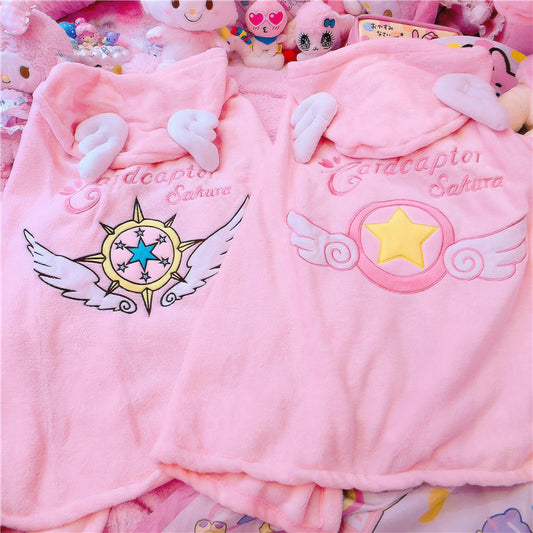 Sakura Japanese Candy Color Pastel Kawaii Cloak