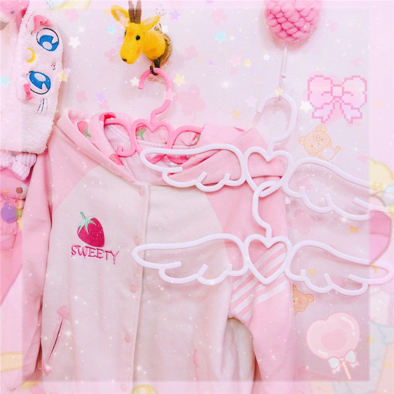 桜の羽 日本のパステルカラーのかわいいハンガー
