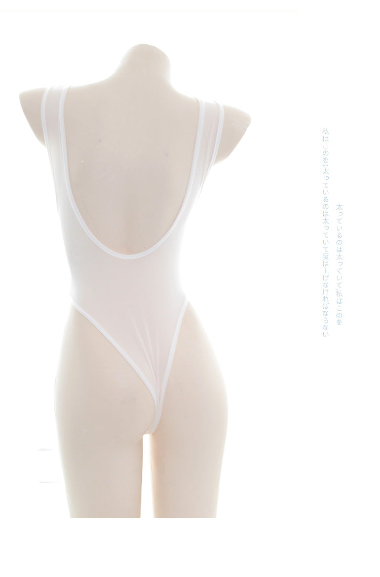 Sensual  Girl School Swimsuit