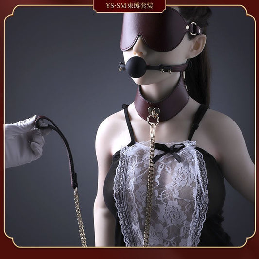 Kawaii Pink Angel Soft BDSM Lover Gothic Bondage 8 PCS Set