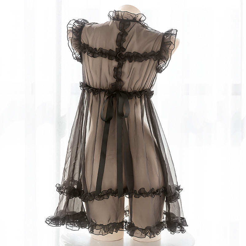 Sofyee Cat Heart Keyhole Lingerie