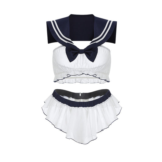 Transparente durchsichtige Anime-Sexy-Uniform