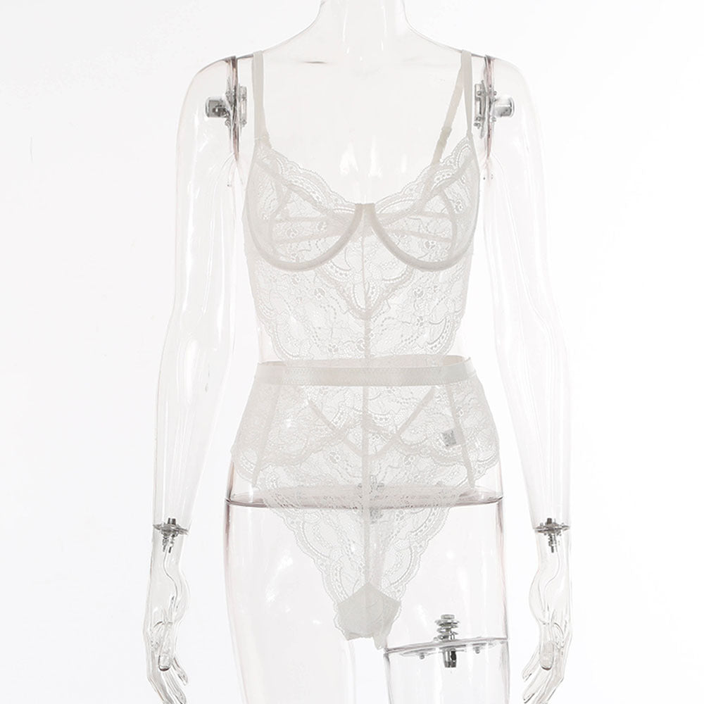 Sexy Backless See Through All Over Bodysuit