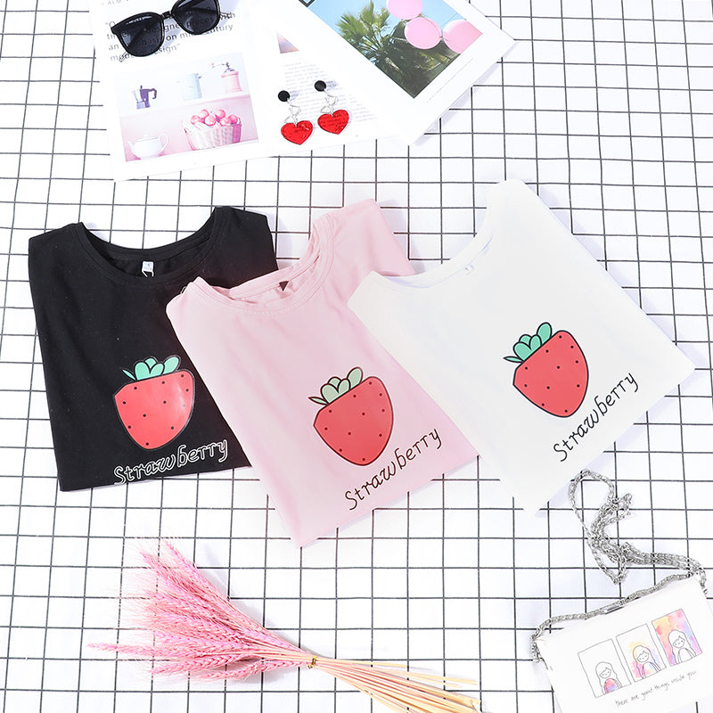 Aesthetic Strawberry Skirt