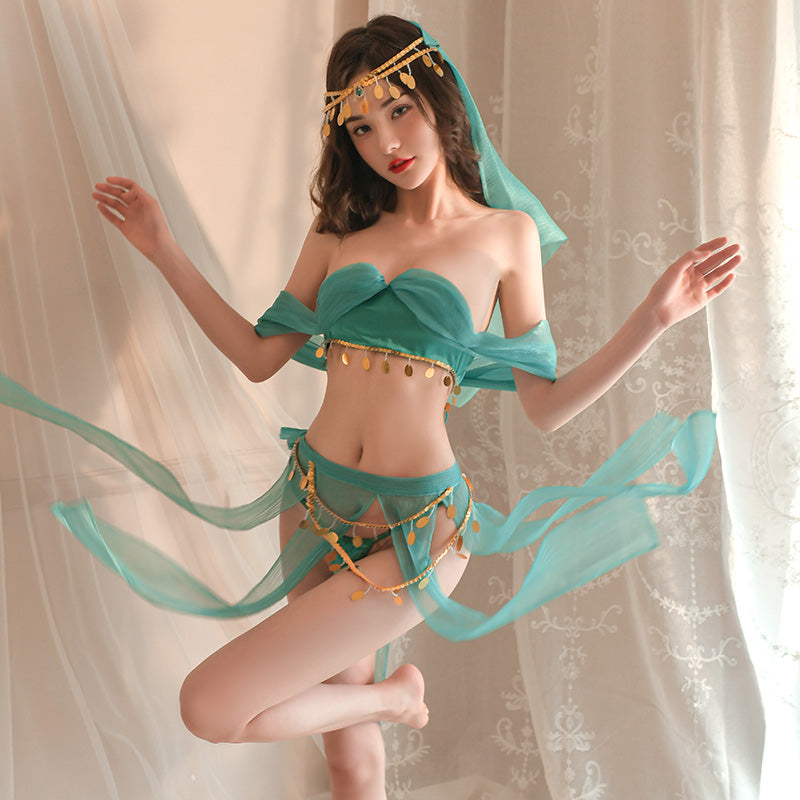 Heiße Tänzerin japanische sexy Dessous