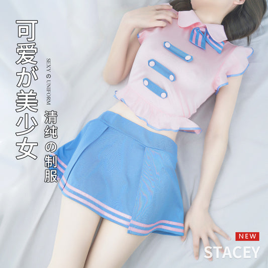 Anime School Girl Uniform - Pink