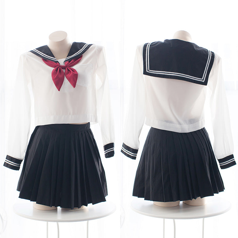 Cosplay Anime School Girl